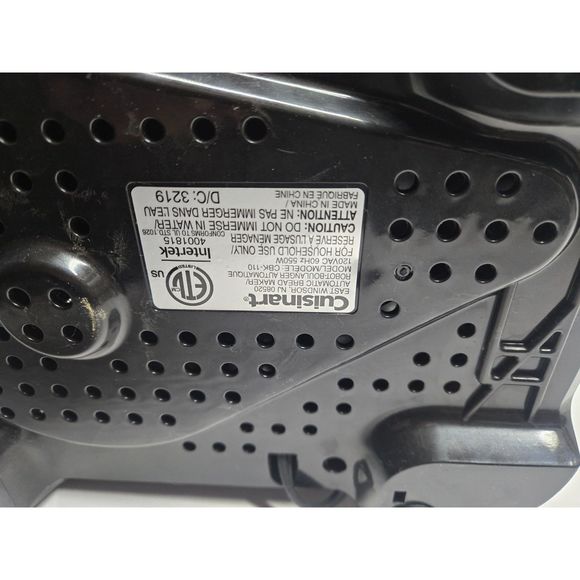 Cuisinart CBK-110 Bread Maker Ex Condition - Picture 5 of 6